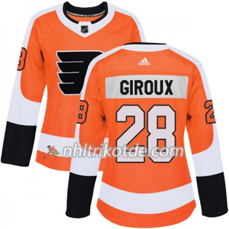 Philadelphia Flyers Trikot Claude Giroux 28 Adidas 2017-2018 Orange Authentic - Dame